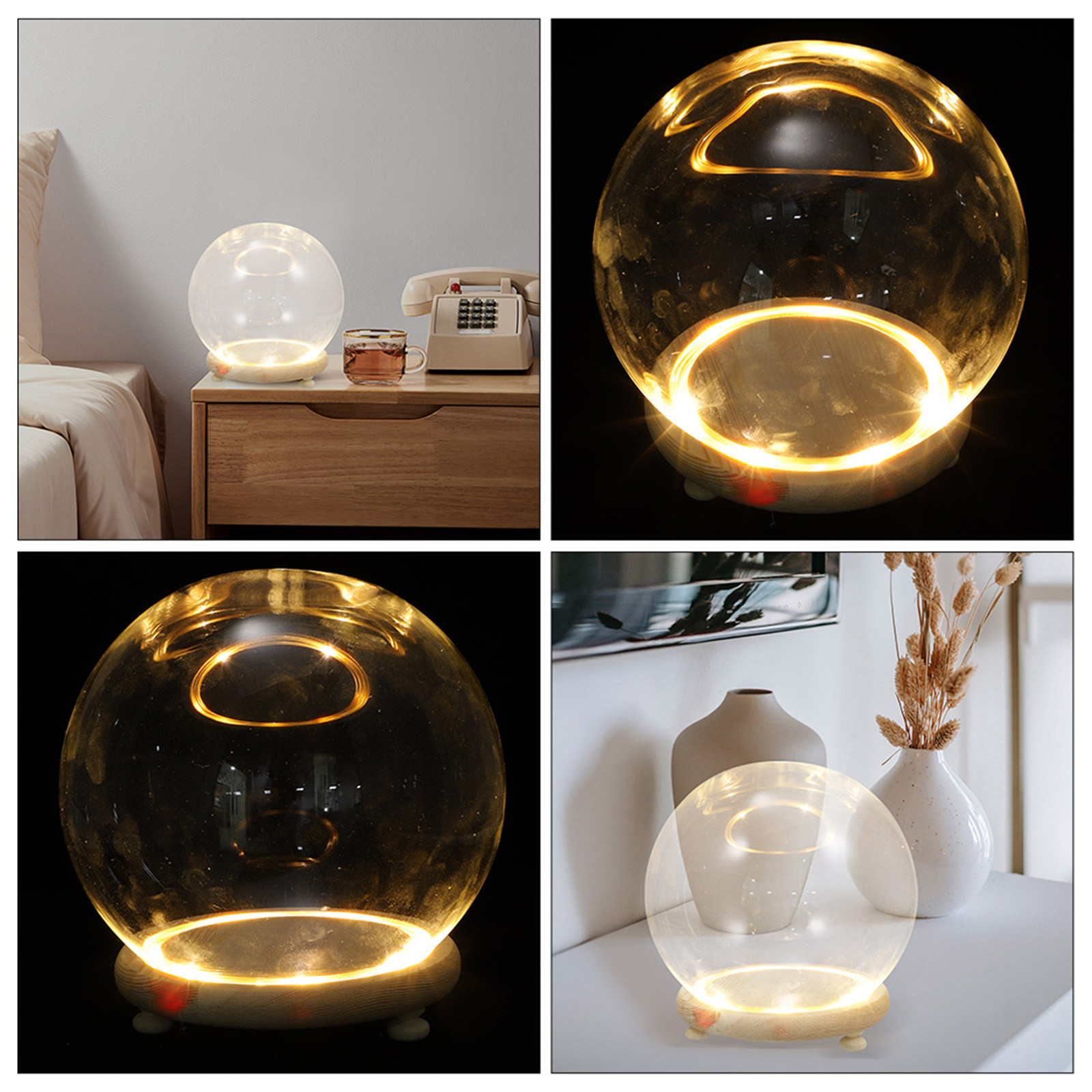 Plastic Dome Clear - Clear Glass Dome Display Cover for