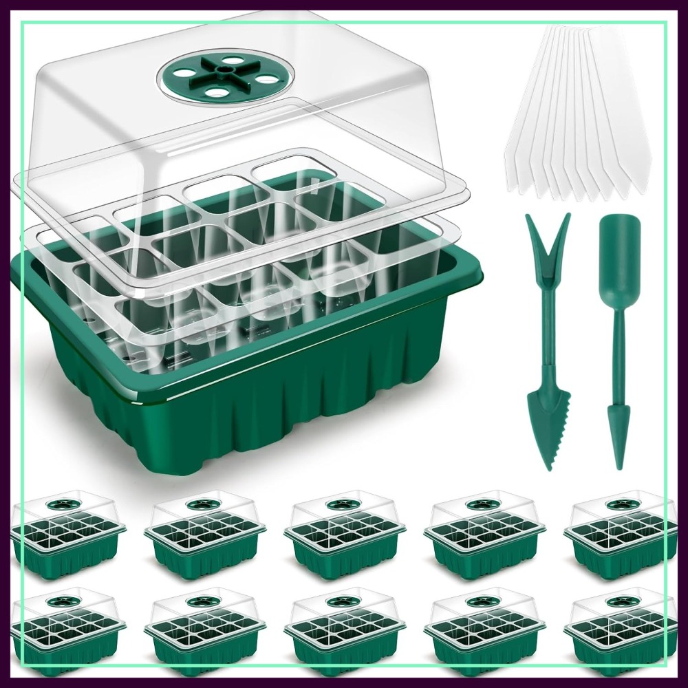 Humidity Dome Kit - 3rd Gen Seed Starter Tray, 10