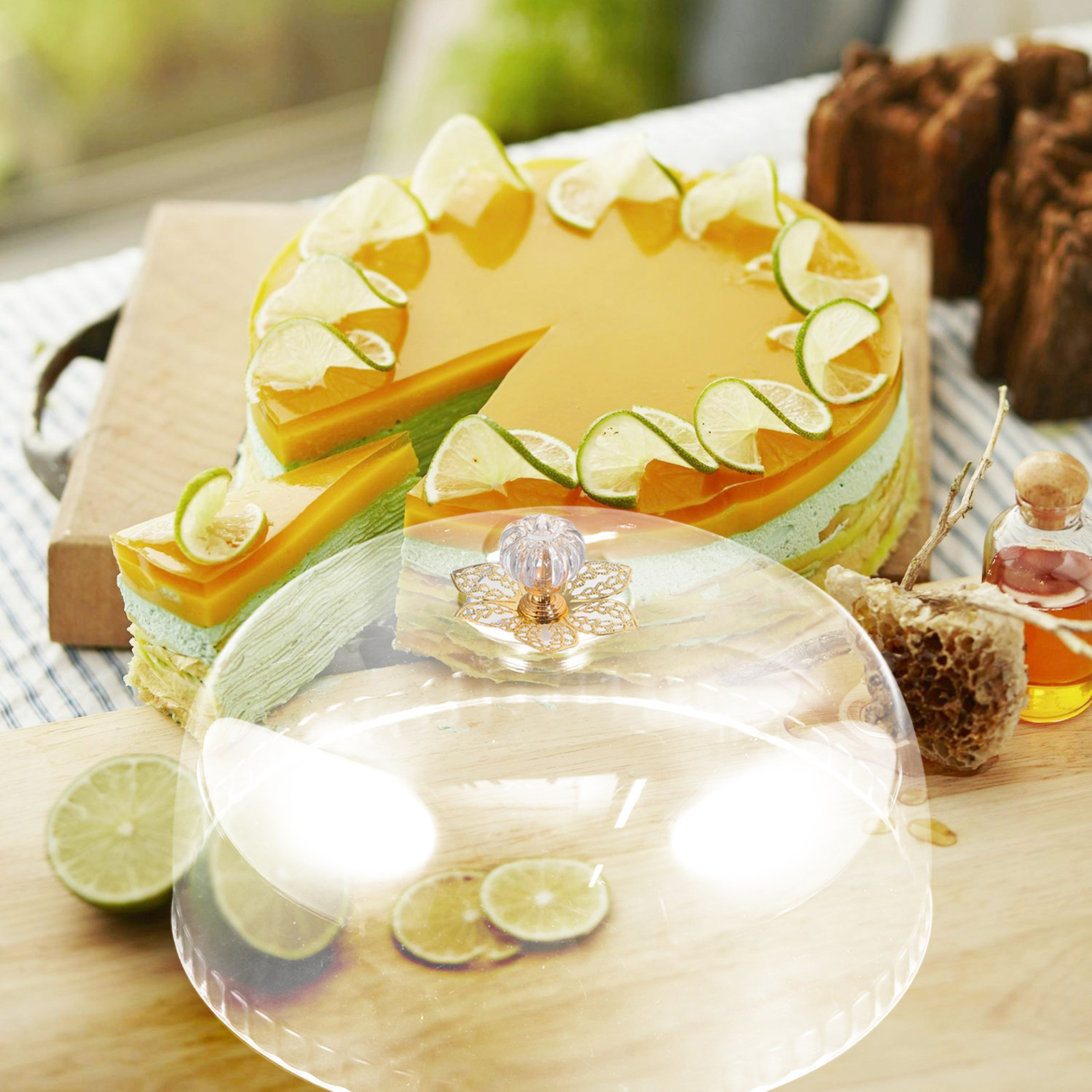 Clear Transparent Cake Dome Ac - Plastic Dome Clear ulasan dan harga