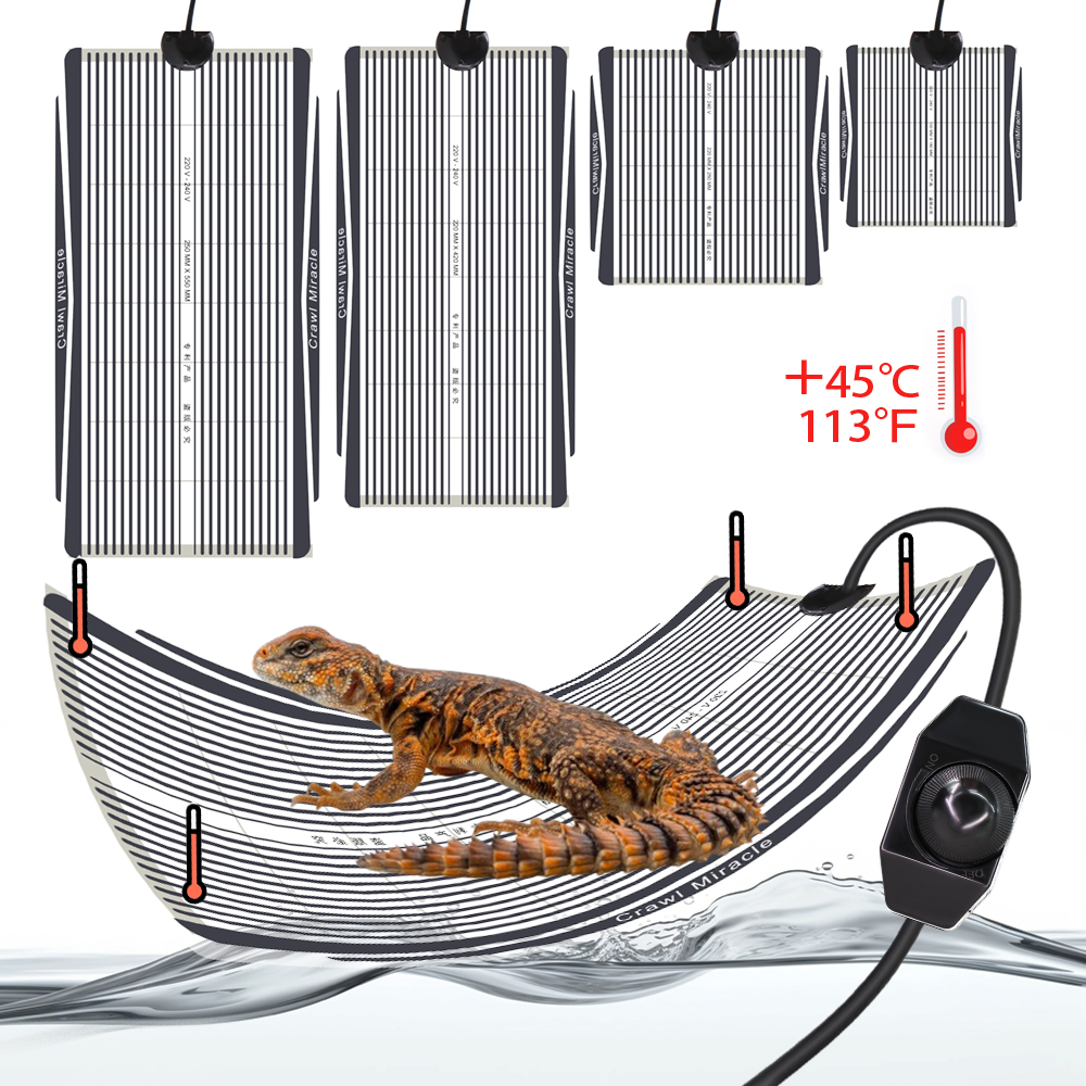 5W 15W 25W 35W Graphene Reptil - Heat Mat Seedling ulasan dan harga