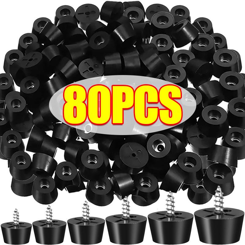 80/8pcs Rubber Pads Floor Prot - Cutting Board Foam ulasan dan harga