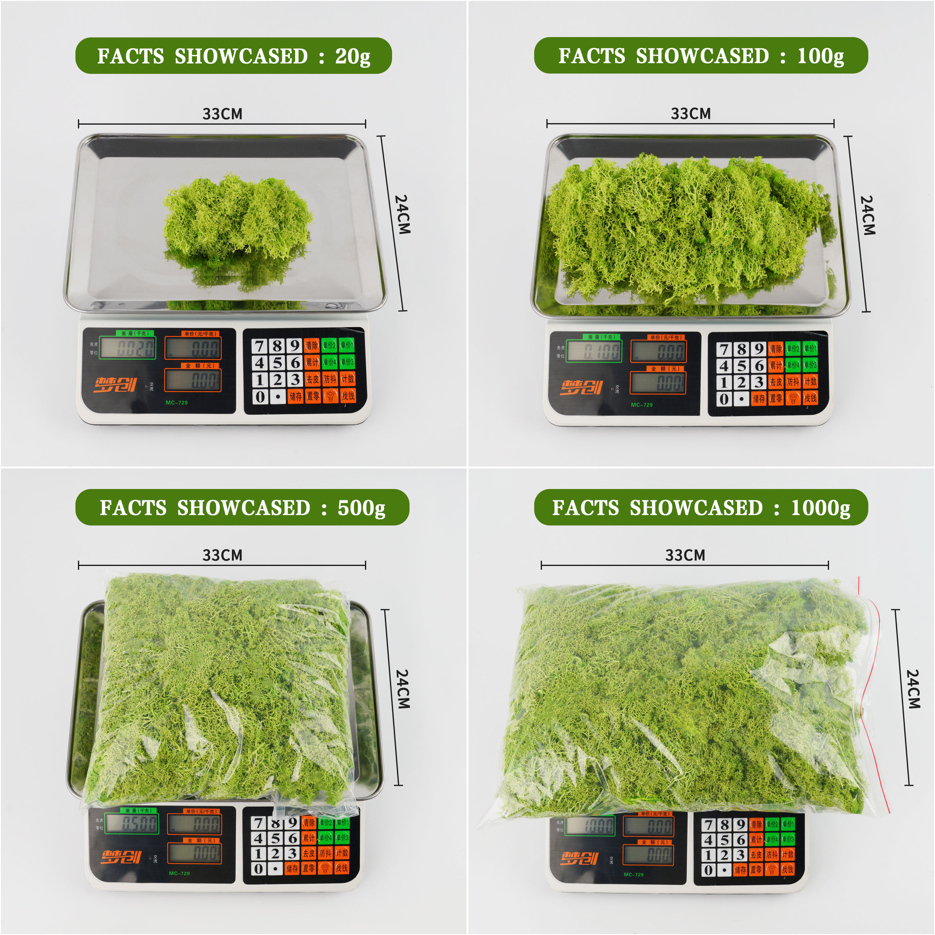 20/40/100g Eternal Life Moss D - Sphagnum Moss Dry ulasan dan harga