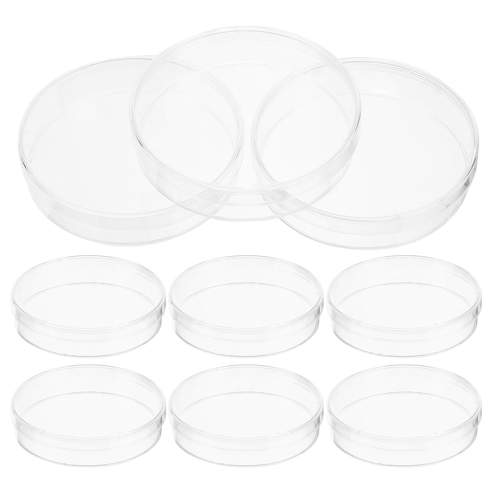 30Pcs Petri Dishes Plastic Cle - Agar Tissue Culture ulasan dan harga